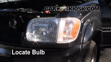 2006 Toyota Tundra SR5 4.7L V8 Crew Cab Pickup Lights Daytime Running Light (replace bulb)